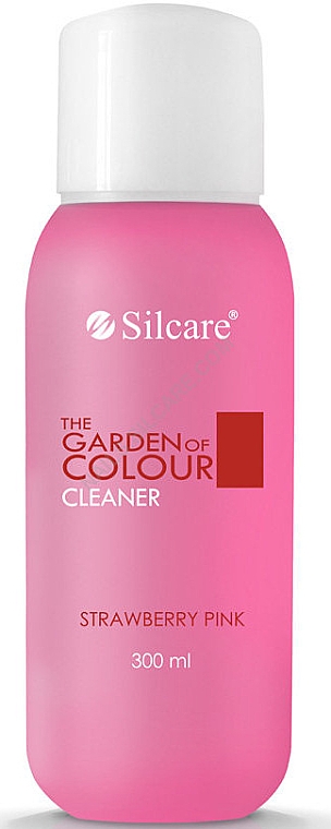 Знежирювач для нігтів "Полуниця" - Silcare Cleaner The Garden Of Colour Strawberry Pink — фото N2