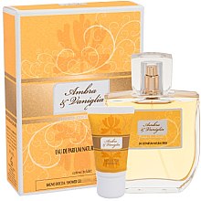 Парфумерія, косметика Sireta Collection Ambra & Vaniglia - Набір (edp/100ml + sh/gel/20ml)