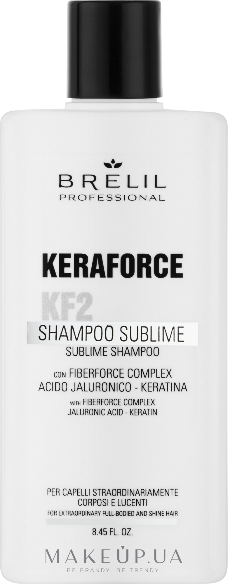 Шампунь для волос - Brelil Shampoo Sublime Keraforce Kf2 — фото 250ml