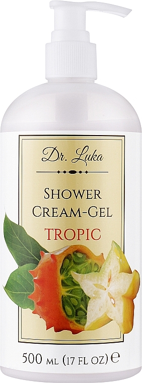 Крем-гель для душу "Tropic" - Dr. Luka Shower Cream-Gel Tropic — фото N1