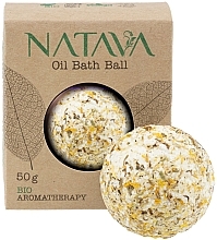 Парфумерія, косметика Олійна кулька для ванни "Календула" - Natava Bio Aromatherapy