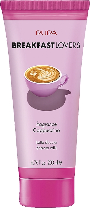 Молочко для душу "Капучино" - Pupa Breakfast Lovers Cappuccino Shower Milk — фото N1