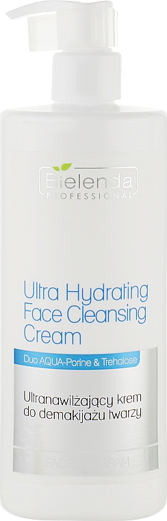 Ультразволожувальний крем для демакіяжу - Bielenda Professional Program Face Ultra Hydrating Face Cleansing Cream — фото N1