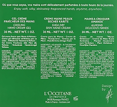 Набор - L'Occitane Hand Cream Trio Xmas (h/cr/3x30ml) — фото N3