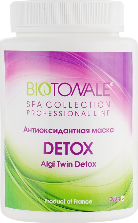 Антиоксидантная маска - Biotonale Algi Twin Detox Mask