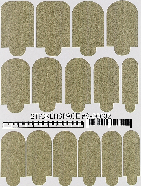 Дизайнерські наклейки для нігтів "Wraps S-00032" - StickersSpace — фото N1