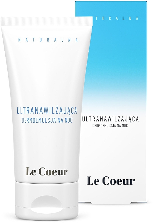 Нічний ультразволожувальний крем для обличчя - Le Coeur Ultra Moisturizing Night Cream — фото N1