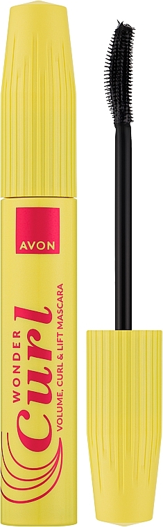 Туш для вій - Avon Wonder Curl Volum Curl And Lift Mascara — фото N1