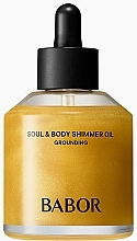 Парфумерія, косметика Мерехтлива олія для тіла - Babor Soul & Body Shimmer Oil