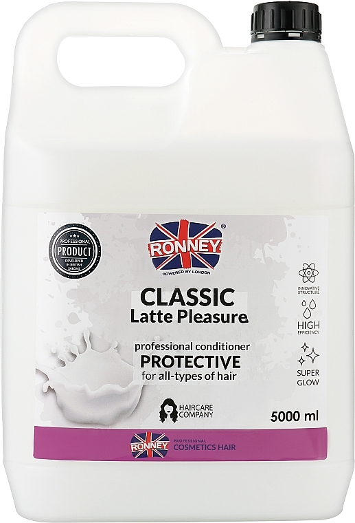 Кондиціонер для волосся - Ronney Professional Classic Latte Pleasure Protective Conditioner — фото N3