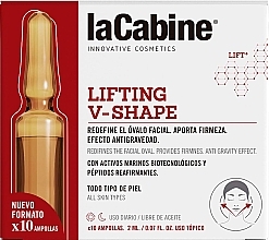 Ампули для обличчя - La Cabine Lifting V-Shape Ampoules — фото N2