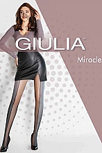 Парфумерія, косметика Колготи для жінок "Miracle. Model 1" 40 Den, dark grey melange - Giulia