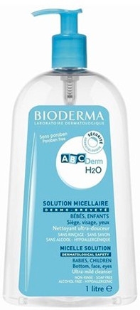 Дитяча міцелярна вода - Bioderma Abcderm H2O Cleansing Water — фото N5