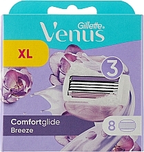 Сменные кассеты для бритья, 8 шт. - Gillette Venus Breeze — фото N8