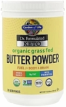 Парфумерія, косметика Харчова добавка "Трав'яна олія", порошок - Garden of Life Dr. Formulated Keto Organic Grass Fed Butter Powder