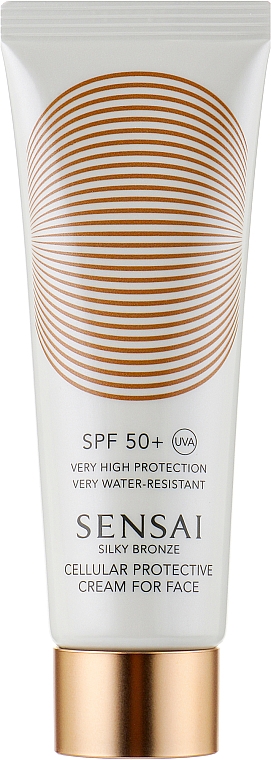 Солнцезащитный крем для лица SPF50 - Sensai Cellular Protective Cream For Face