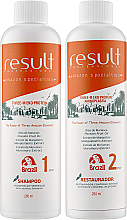 Духи, Парфюмерия, косметика УЦЕНКА Набор - Result Professional Three-M Eko Protein (shm/250ml + hair/balm/250ml) *