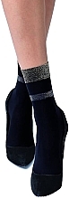 Парфумерія, косметика Шкарпетки жіночі "Beatrice" 40 Den, nero/silver - Knittex