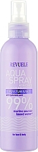 Парфумерія, косметика Зволожувальний спрей для обличчя й тіла з гіалуроновою кислотою - Revuele Moisturising For Face & Body Aqua Spray