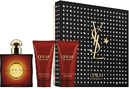 Духи, Парфюмерия, косметика Yves Saint Laurent Opium - Набор (edt/50ml + b/l/50ml + sh/gel/50ml)