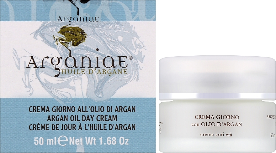 Дневной крем для лица с органическим аргановым маслом - Arganiae Organic Argan Oil Face Day Cream — фото N2