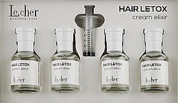 Набор ампул для восстановления волос - Lecher Hair Letox (4x50ml + syringe) — фото N2