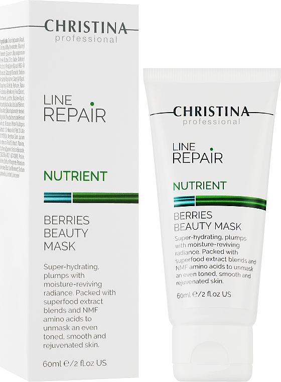 Увлажняющая маска с ягодами для лица - Christina Line Repair Nutrient Berries Beauty Mask — фото N2