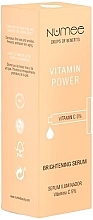 Освітлювальна сироватка для обличчя з вітаміном С - Numee Drops Of Benefits Vitamin Power Vitamin C Brightening Serum — фото N2