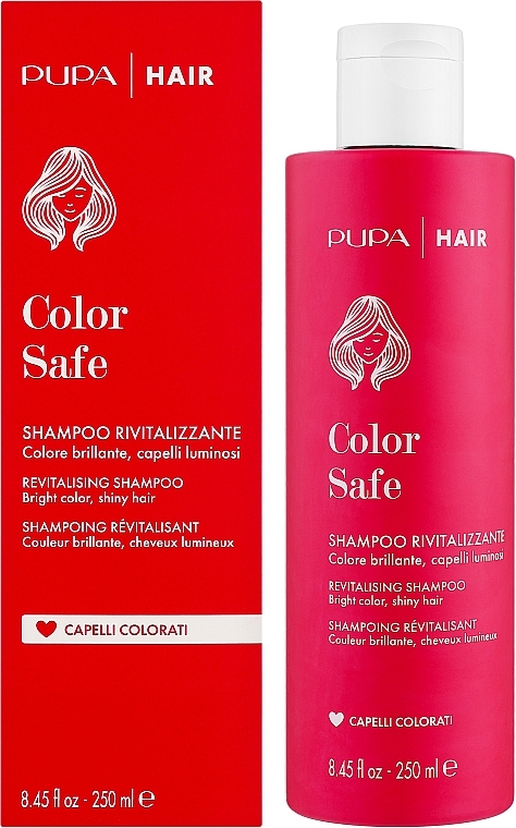 Шампунь для окрашенных волос - Pupa Color Safe Revitalising Shampoo — фото N2