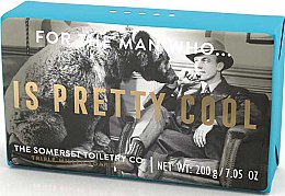 Духи, Парфюмерия, косметика Мыло мужское «Ретро-Pretty Cool» - The Somerset Toiletry Co. Men's Retro Soap Is Pretty Cool