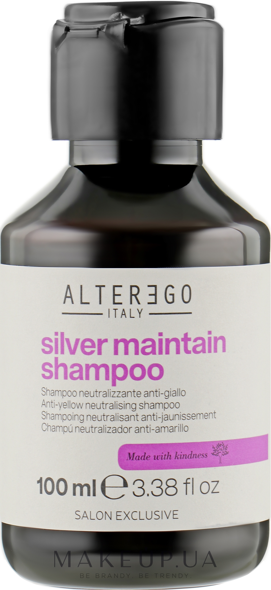 Шампунь від жовтизни волосся - Alter Ego Silver Maintain Shampoo — фото 100ml