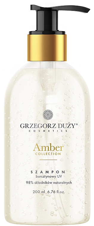 Шампунь для волосся - Grzegorz Duzy Cosmetics Amber Collection Amber UV Shampoo — фото N1