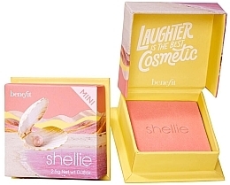 Духи, Парфюмерия, косметика Румяна для лица - Benefit Shellie Seashell Pink Blush Mini (мини)