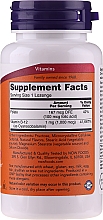 Вітамін В-12 з фолієвою кислотою, 1000 мкг, льодяники - Now Foods — фото N2