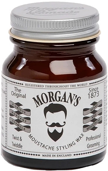 Воск для усов - Morgan's Moustache Wax Twist & Twiddle — фото N1