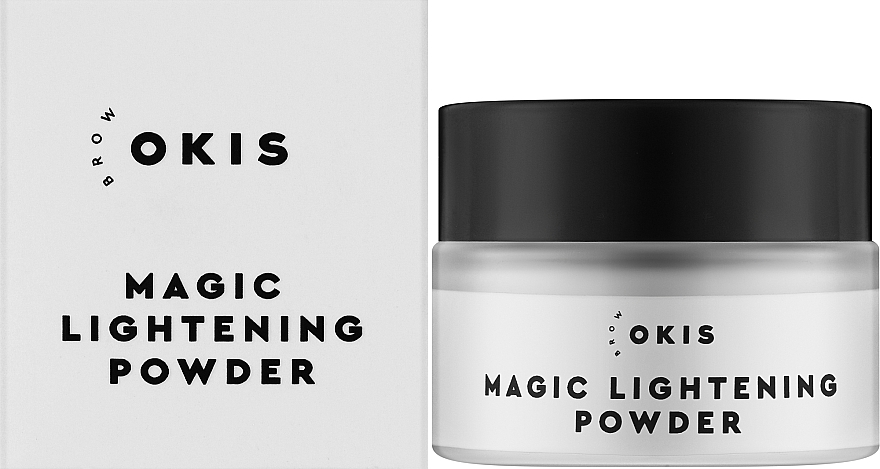 Пудра для освітлення - Okis Brow Magic Lightening Powder — фото N2