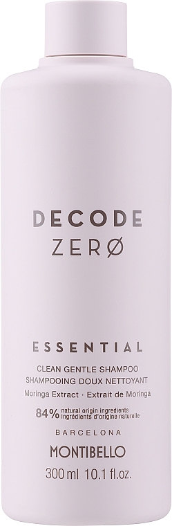 Шампунь для волосся - Montibello Decode Zero Essential Clean Gentle Shampoo — фото N1