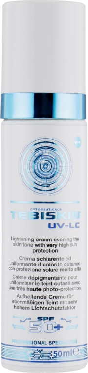 Солнцезащитный крем для кожи с гиперпигментацией - Tebiskin UV-LC — фото N2