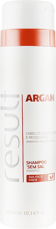 Шампунь безсольовий для волосся - Result Professional Argan Home Care Shampoo — фото N1