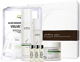 Духи, Парфюмерия, косметика Набор - Sferangs Aloe Soothing Set (toner/120ml + serum/40ml + cr/50ml + 3xampoule/2.5ml + mask)