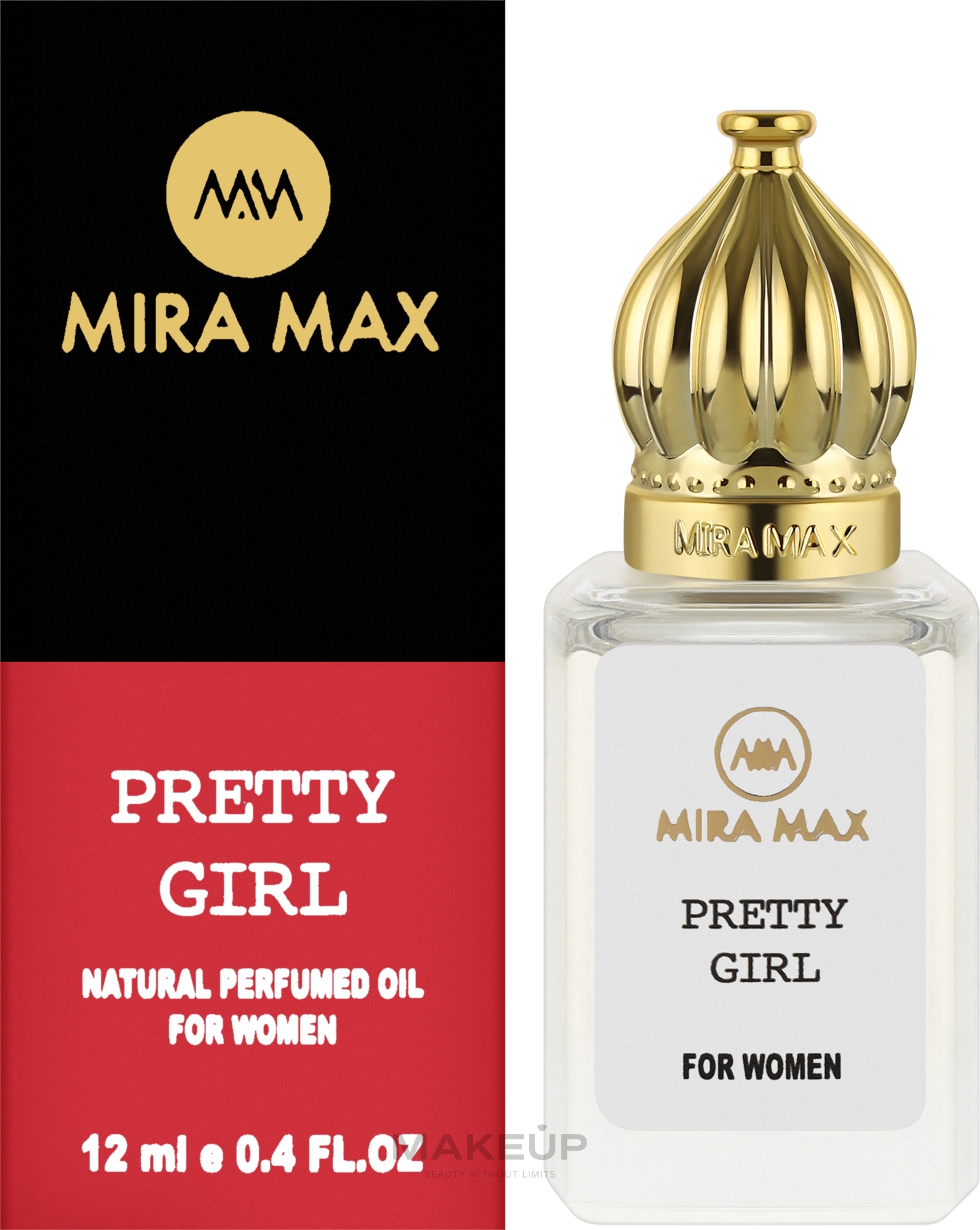 Mira Max Pretty Girl - Парфумована олія для жінок — фото 12ml