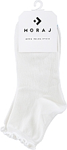 Парфумерія, косметика Жіночі шкарпетки CSL200-024, білі - Moraj
