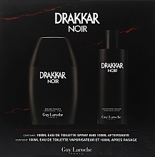 Парфумерія, косметика Guy Laroche Drakkar Noir - Набір (edt/100ml + a/sh/lot/100ml)