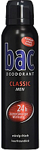 Парфумерія, косметика Дезодорант - Bac Classic 24h Deodorant