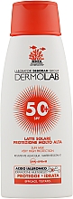 Духи, Парфюмерия, косметика Солнцезащитное молочко - Deborah Dermolab Sun Milk Very Hight Protection SPF 50+