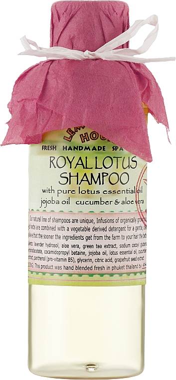 Шампунь "Королевский лотос" - Lemongrass House Royal Lotus Shampoo — фото N1