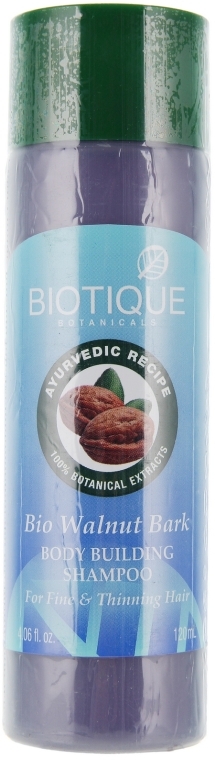Восстанавливающий шампунь-кондиционер для волос - Biotique Bio Walnut Bark Fresh Lift Body Building Shampoo & Conditioner
