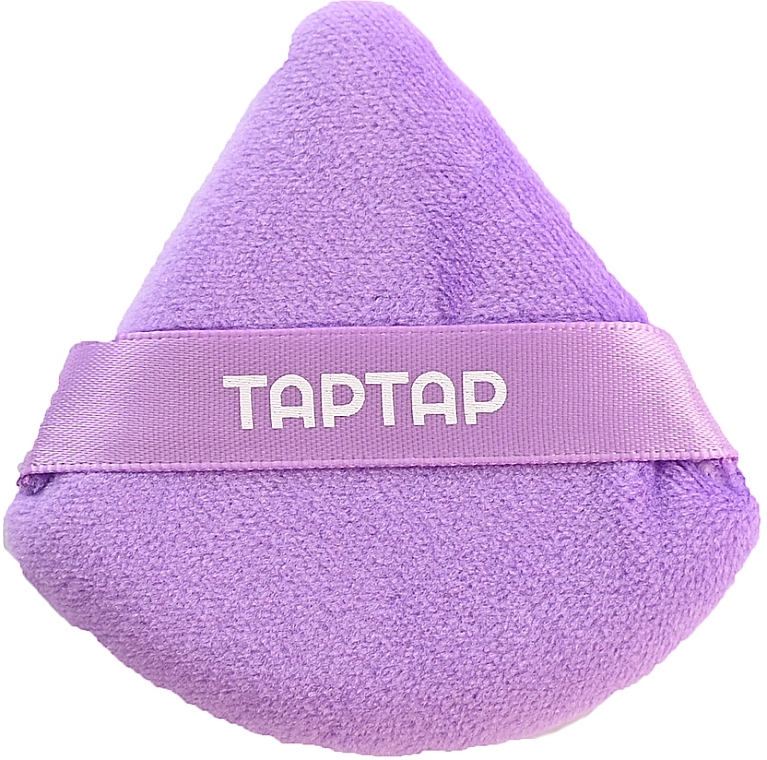 Пуховка для пудры, фиолетовая - Taptap — фото N1