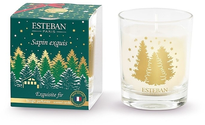 Esteban Exquisite Fir - Ароматическая свеча — фото N1