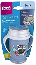 Кружка с ручками 360 "Drink Master Wild Soul", 250 мл, 9+ мес., синяя - Lovi — фото N2
